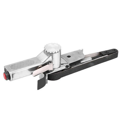 20mm Pneumatic Air Belt Sander Polisher For Metal Wood Plastic, Compact Belt Grinder With Ergonomic Handle and Narrow Head