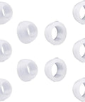 Plastic Santoprene Swivel Seal Kit Easy Install Half Inch PEX For RV Water Lines Includes 10 Gasket Cones Fits PEX Fittings