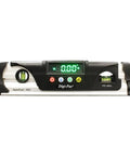 Waterproof IP67 Digital Torpedo Level With Protractor Magnetic Back LED Bright Display 9 Inch Rugged Pro Grade Tool front view