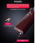Knockout Biometric Fingerprint Door Lock With Slick Touch Screen Passcode Keyless Entry crafted with USB emergency power interface.