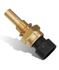 MLY car coolant temperature sensor with brass body and 2-pin Delphi-compatible plug