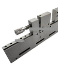 Precision 0 To 150 Mm Cnc Wire Edm Vise Clamp Tool Bench Jig Holder heavy duty stainless steel design with adjustable grip.