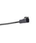 Close-up view of a sensor wire from Rear Wheel Bearing And Hub Assembly For 2010 2017 Chevy Equinox And 2010 2017 GMC Terrain 5 Stud Hub With ABS Direct Replacement Drop In OEM Grade Quality For A Quiet Smooth Ride And Easy Install.