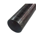 Close-up of Stainless Steel Round Rod One And A Half Inch By Thirty Six Inches Thirteen Eight H1100 Weldable Metal for DIY projects.