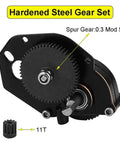 Beefed Up 1 To 24 Brass Transmission Case With Internal Gear Assembled Gearbox For Axial SCX24 AX24 RC Crawler Upgrade Part