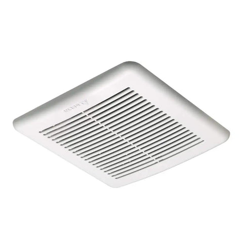 Ultra Quiet 100 CFM Exhaust Bath Fan With DC Brushless Motor, ENERGY STAR Most Efficient, 1.4 Sones, white ceiling vent