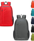 Ultra Light Packable Daypack For Travel And Hiking With Water-Resistant Nylon, Scratch-Resistant And Durable Backpack, multi-color options
