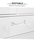 Versatile Outdoor Metal Cabinet Pulls And Door Handles For Fence Gates Dressers Closets And Drawers Dope Durable Weatherproof Hardware visible on drawer