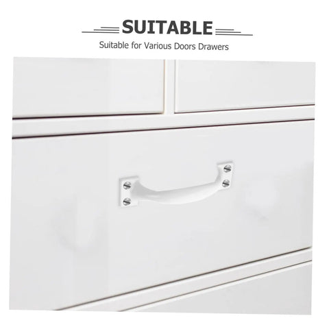 Versatile Outdoor Metal Cabinet Pulls And Door Handles For Fence Gates Dressers Closets And Drawers Dope Durable Weatherproof Hardware visible on drawer