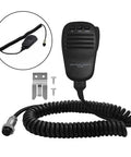 Rugged Handheld Speaker with Mic and Microphone Hanger for FT Series Ham Radios providing long range voice transmission