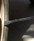 Heavy Duty Pry Bar With Thick Hammer Strike Cap And Angled Tip Ergonomic Non Slip Handle 12 Inch Crowbar For Auto Repair Demolition