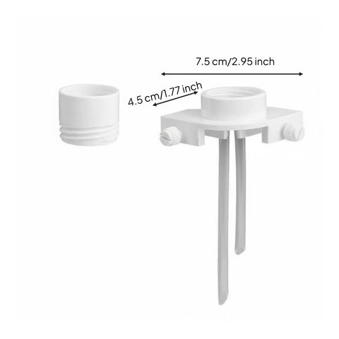 Universal Aquarium Water Refiller Adapter For Automatic Pressure-Fed Bottle Sucks Up And Pours Out Clean Tap Water To Keep Your Fish Tank Fresh And Healthy No More Daily Chores Or Stress Just Set It And Forget It Reliable System For All Standard Bottles
