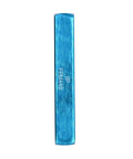 Top view of Aluminum Rectangle Pencil Manifold 4 Way Outlet One Quarter Inch NPT Female Pack Of Five Blue FPM44S OEM Part