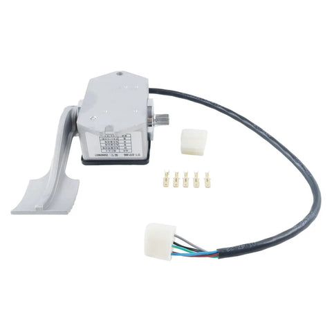 Heavy Duty Throttle Accelerator Foot Pedal Straight Swap For Curtis Electric Forklift Golf Cart Efp 005 Efp713 0502 Oem Grade Zero 5k Dc Motor Controller Replacement with wiring and connectors.