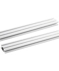 2 Pcs 2040 T-Slot Aluminum Profile Extrusion European Linear Rail For DIY Build Projects and Heavy Duty Fabrication Rigging, 300mm long.