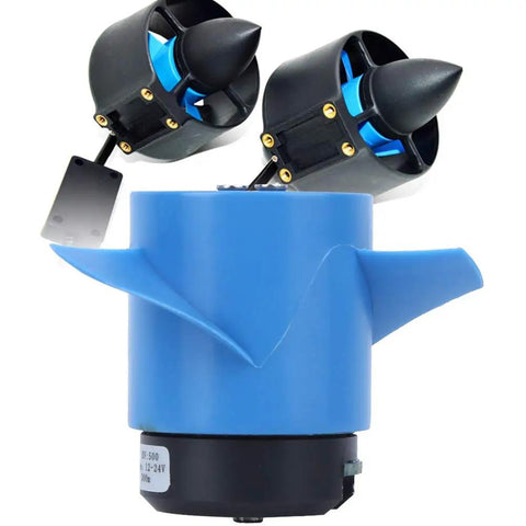 5000KV RC Underwater Thruster With 60mm Propeller High Speed 6000 RPM 300m Depth Durable ABS And PC For RC Boats