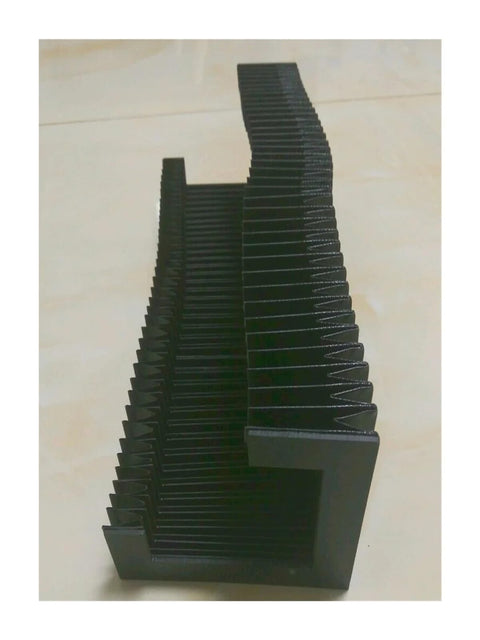 Flexible Milling Machine Guard Dust Cover Shield With PVC Plate for oil water dust protection