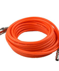 Heavy Duty Air Compressor Hose 5X8mm With Quick Coupler 10M Red PE Tube For Pneumatic Tools High Pressure 12KG Burst coiled with couplers