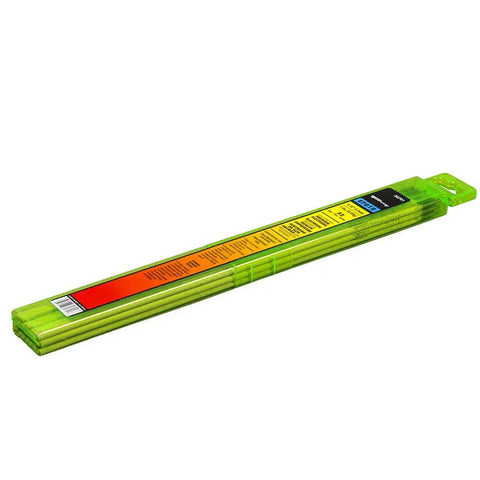 E7018 3/32 Inch Welding Rod 1 Pound low hydrogen electrode in green pack for all positions on mild steel and thick sections