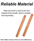 11 Inch Wooden Sledge Hammer Handle Replacement Set, two oak handles with smooth grip, anti-slip finish for gardening and farm work