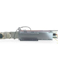 Demco hydraulic surge brake actuator, side view, disc brakes, 12,500 lb, electric lockout solenoid, 2 5/16 in ball