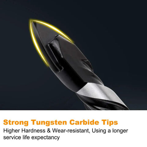 Close-up of Pro Grade Concrete And Masonry Drill Bit with industrial carbide tip for durability in masonry work.