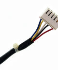 Close-up of wire connector for DC Brushless Heavy Duty Fan Motor For Central Air Conditioner With Inverter 13W Air Conditioner Motor OEM WZDK13-38G-1 Replacement.