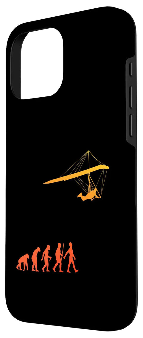 Hang Glider Art Case For IPhone 16 Pro Max Dope Hang Gliding Gear Gift For Him And Her Funny Air Sports Lover Phone Cover Protective Case