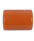 Close-up view of a wheel from the Toyota 8HBW23 Electric Pallet Jack Load Wheel Kit, 2 Pack Replacement Wheel Set for Pallet Jack Lift Truck.