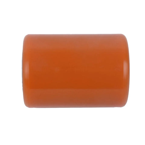 Close-up view of a wheel from the Toyota 8HBW23 Electric Pallet Jack Load Wheel Kit, 2 Pack Replacement Wheel Set for Pallet Jack Lift Truck.