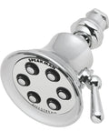 All In One Dope Multi Function Shower Head With Anystream 360 Degree Technology Delivers Effortless Spray Settings Even Coverage And Strong Water Flow For A Modern Polished Chrome Bathroom Decor, polished chrome finish, front view