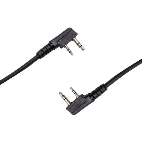 Two Way Radio Walkie Talkie Shoulder Microphone With Earpiece For Baofeng UV5R BFF8HP BF888S Kenwood cable connectors