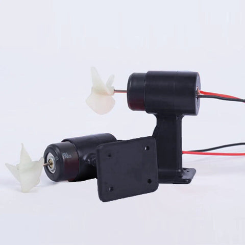 Underwater RC Thruster Motor for Jet Boats and Submarines, Anti Rust Propeller Drive with CW CCW, showing two motor units