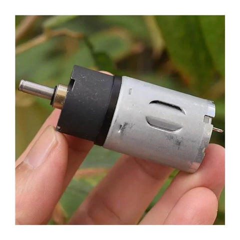 Electronic Starter With Planetary Gearbox And Full Metal Drive System D Shaft Compatible DC 12V 30 RPM in hand