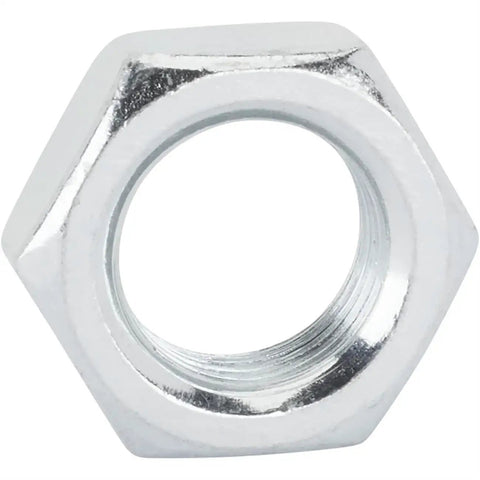 Three Quarter Inch Fine Thread Lock Nut Pack Of Six Zinc Plated Thin Profile Jam Nut For Rod Ends Heim Joints Tie Rod Ends And Linkage Components Kit Bundle, zinc-plated steel jam nut