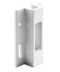 Extruded Aluminum Sliding Door Keeper For Hook Style Latch White Surface Mount Design Replacement Part For Viking Micron 1200 Series Doors Single Pack Durable Corrosion Resistant Hardware