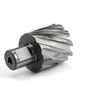 Annular cutter with Weldon shank, 1-1/2 in dia, HSS for magnetic drill press
