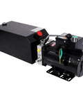 Heavy-Duty Hydraulic Power Unit Pump 220V Single Phase with 10 qt tank and built valve for car lifts.