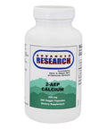 Calcium 2-AEP Veggie Caps 62 Mg Elemental Calcium Per Capsule 200 Count Vegetarian Calcium Supplement For Bone Support Made In USA Advanced Research Formula bottle