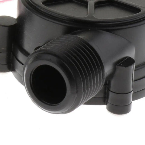 Close-up view of compact 20V Micro Hydro Turbine Generator For Water Power That Delivers Big Power Flow, Efficient Energy Conversion, And A Super Compact, Easy Install For Off Grid Charging At Home Or Remote Spots