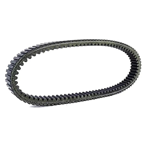 Heavy Duty Motorcycle Transmission Drive Belt For Hisun HS500 And HS700 Models Plus Forge Tactic Strike Quad Bike Power Transfer V-Drive With Heat Oil Resistance, showing smooth edges and ribbed texture.