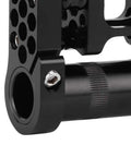 Close-up of Adjustable Double Stem For Bikes CNC Aluminum Alloy Shockproof And Lightweight Multi Angle 53 To 71mm Range