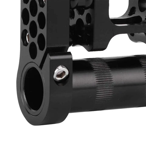 Close-up of Adjustable Double Stem For Bikes CNC Aluminum Alloy Shockproof And Lightweight Multi Angle 53 To 71mm Range