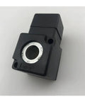 Top Tier Pneumatic Pilot Head Coil K23D Series Solenoid Valve for AC 220V DC 24V Industrial Control Systems, black body and silver valve opening.
