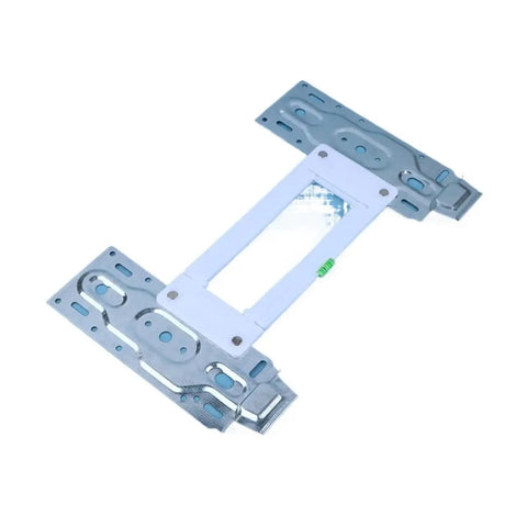 Universal Indoor Split AC Wall Mount Bracket Adjustable Fit for Most Split Systems Heavy Duty Vibe Dampening Substrate Reduces Noise and Floor Vibration Easy Install, adjustable metal