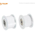 Precision 16 Tooth HTD Smooth Timing Idler Pulley Pack Of 5 With A Snug 7mm Bore And Slick 16mm Outer Diameter optimized for smooth motion.