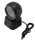 Desktop Barcode Scanner 1D 2D QR Omnidirectional Automatic USB Reader For Retail Supermarkets And Shops Plug And Play