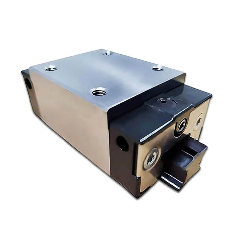 Compact linear slide unit and bearing block, single piece R205E21320 R205E21324 R205E21420 R205E21424 R205E29320 R205E29324 R205E29420 R205E29424 Rexroth metal block