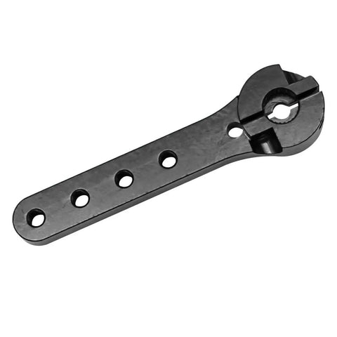 Beefy Two Pack 56mm Metal Servo Horns With 25T Teeth For RC Planes Boats And One Tenth Scale Crawlers Durable Long Servo Arm Extensions