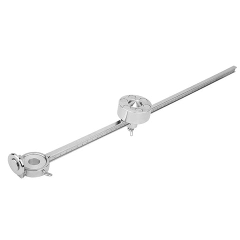 Circle Cutter Guide for Torch and Plasma Cutting, Stainless Steel Roller Guide With 50cm Rail, Scale Ruler, Pro Grade Welding Tool Accessory